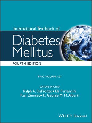 cover image of International Textbook of Diabetes Mellitus